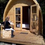 Pod ( Dôme en bois scandinave)