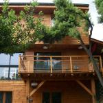 Chambre dans "Chalet écolo" bois/paille auto-construit