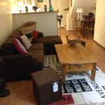 Appartement attenant à une maison à louer