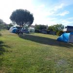 Camping dans grand jardin Hellfest