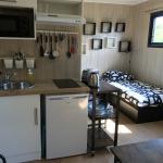 Lodge dans le jardin