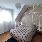 Chambre chaleureuse dans un quartier paisible