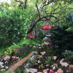 Chalet dans un jardin; proche de la mer