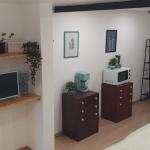 Chambre en rez de jardin avec salle de bain