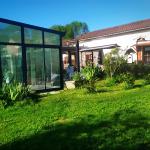 Chambre dans cadre ressourçant.