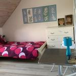 Chambre étudiant SdB partagée coloc bord de mer Fouesnant / Quimper