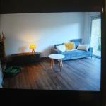 Chambre grand lit avec tiroirs et grand dressing bureau