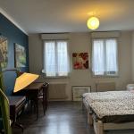 Grande chambre au Wad bouton sdb privé