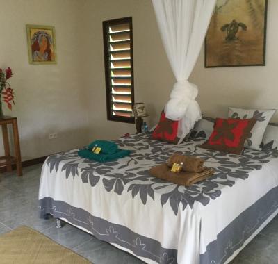 Bungalows bord de mer et plage privative