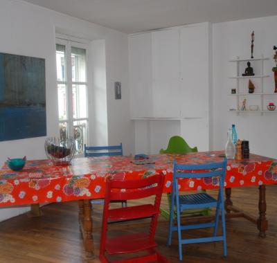 Chambre chez une famille