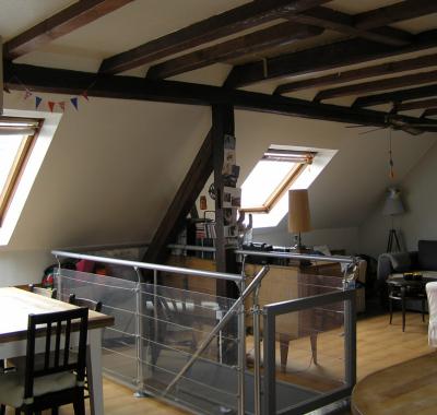 CHAMBRE 15m2 dans triplex 80m2