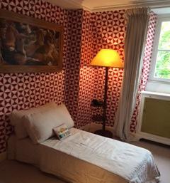 Chambre dans maison avec jardin, paris 16