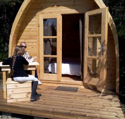 Pod ( Dôme en bois scandinave)