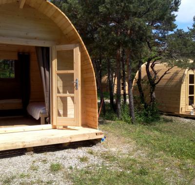 Pod ( Dôme en bois scandinave)
