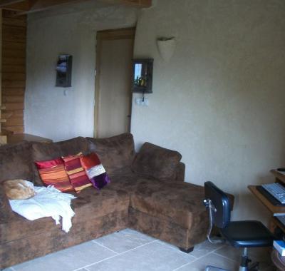 Chambre dans "Chalet écolo" bois/paille auto-construit