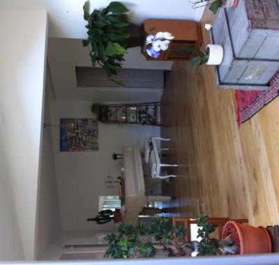 Bureau et chambre à la campagne