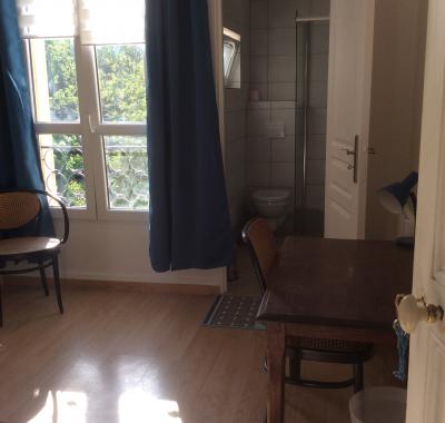 CHATOU chambre avec salle bain privee (bleu)