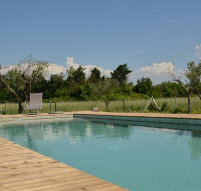 Mas de charme piscine nature IDEAL FESTIVAL