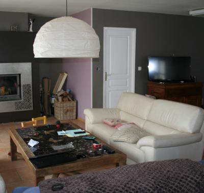 Chambre avec ptit dej repas du soir compris avec charges