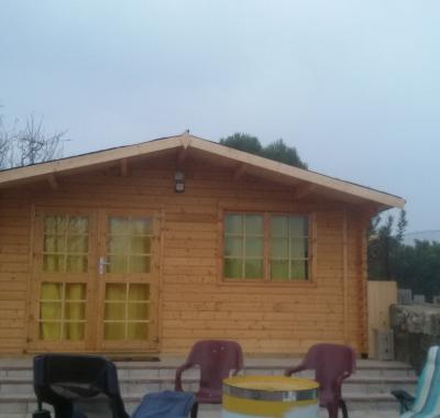 Maison rurale + 3 cabanes en bois,piscine,sauna,jaccuzzi,salle de jeux