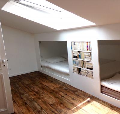 Lits cabane sous les combles ;)