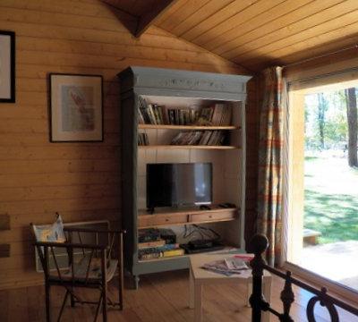 Maison bois piscine intérieure privée + jacuzzi, à 7' plage en Gironde