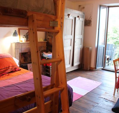 Chambre Sérénité, balcon sud