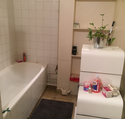 Chambre spacieuse et lumineuse, Paris 20e