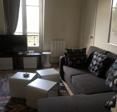 Chambre spacieuse et lumineuse, Paris 20e