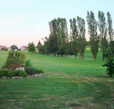 Chambre spacieuse avec vue sur le parc
