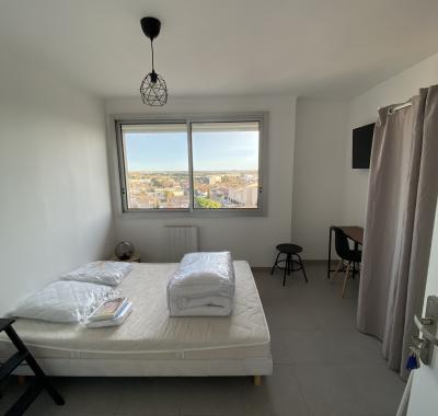 Chambre à louer Montpellier dans grand appartement entièrement rénové