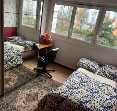 Chambre  meublée  dans 75 m2  à louer aux ULIS