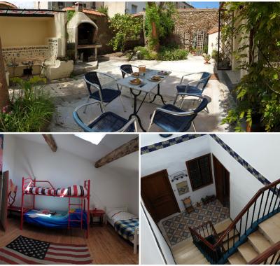 Grande maison d'artiste proche Perpignan (2-12 personnes)