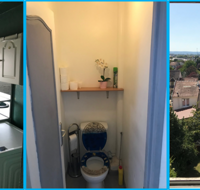 Grande chambre meublée de 15 m² dans une colocation