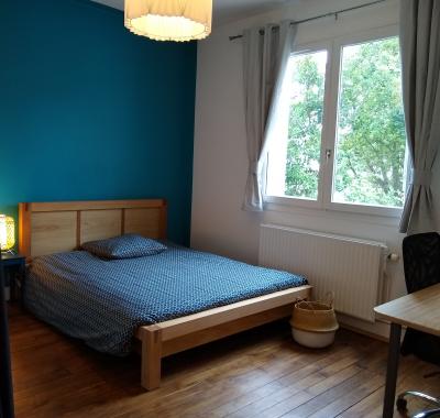 Chambre en colocation refaite à neuf