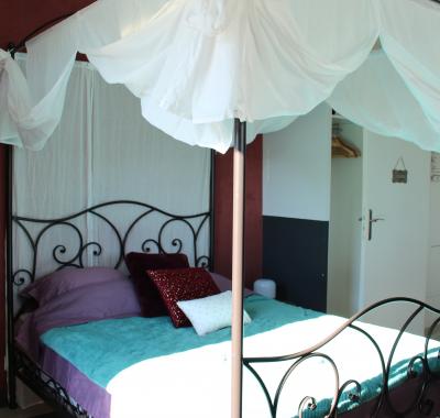 Chambre avec terrasse privée dans un duplex