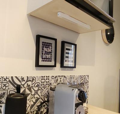 Studio tout équipé avec terrasse et place de parking