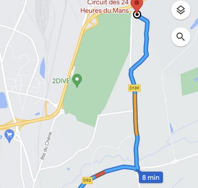 MAISON ENTIÈRE 8 MIN DU CIRCUIT 24H DU MANS