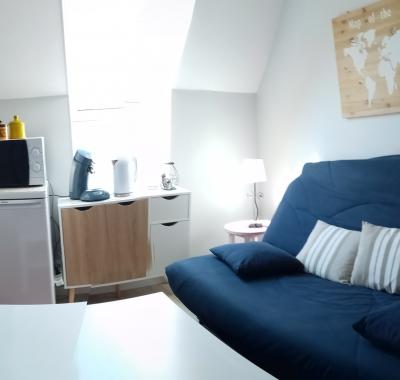 Chez Pascale chambre et salon