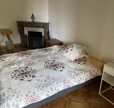 Grande chambre à louer dans appartement familial
