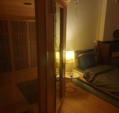 Chambre montpellier ecusson avec sauna( eventuellement contre menage)