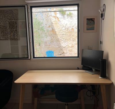 Chambre avec vue sur cour intérieure