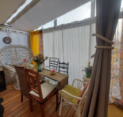 Chambre cosy dans véranda aménagée proche plage
