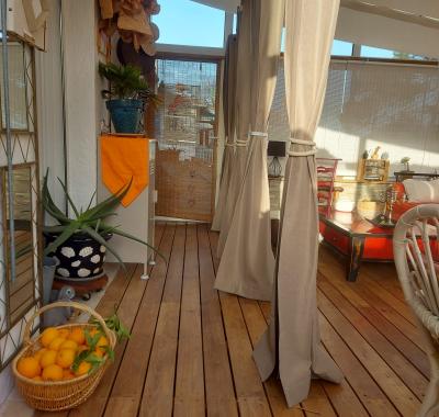 Chambre cosy dans véranda aménagée proche plage