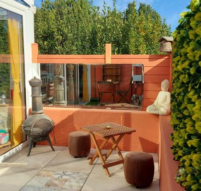 Chambre cosy dans véranda aménagée proche plage