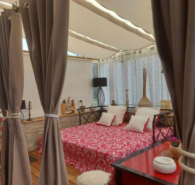 Chambre cosy dans véranda aménagée proche plage