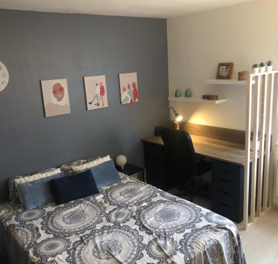 Chambre 10m2 dans maison familiale PROCHE UNIVERSITE