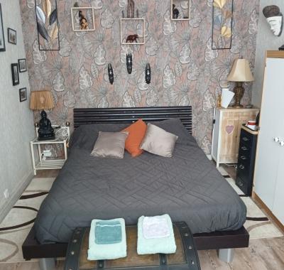 Chambre "Savane Prestige" Esprit Safari Chez Fred