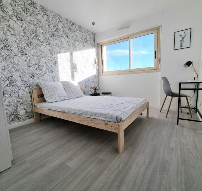 Chambre meublée chic et moderne pour colocation