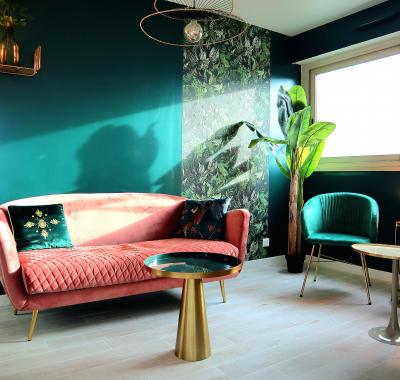 Chambre meublée chic et moderne pour colocation